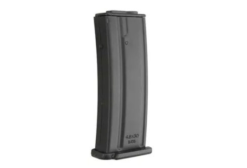 Krátké zásobník low-cap na zbraní typ MP7