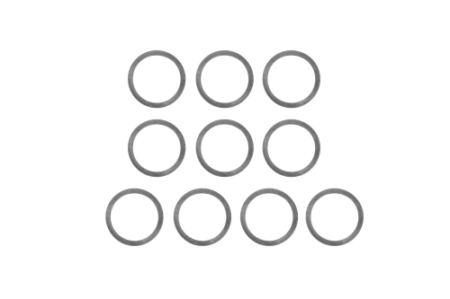 Sada podložek Retro Arms pro nastavení vnější hlavně AR15 0,2 mm 10 ks.