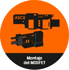 MONTAJE DEL SISTEMA DE CONTROL ASCU/MOSFET 