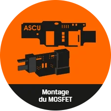 MONTAGE DU SYSTEME DE CONTRÔLE ASCU/MOSFET 