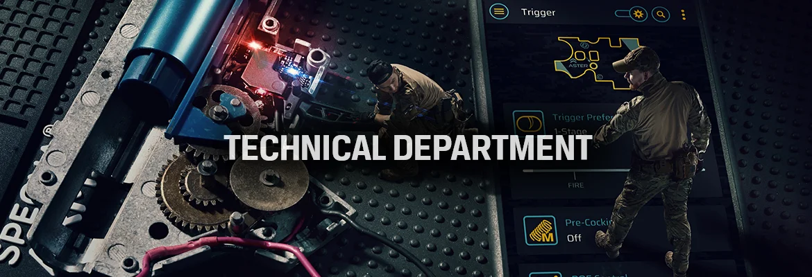 Technical department gunfire