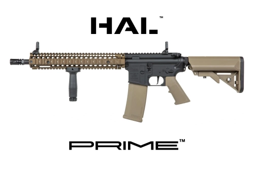 Airsoft rifle Specna Arms Daniel Defense® MK18 SA-P26 Prime™ HAL™ ETU with brushless motor Chaos Bronze