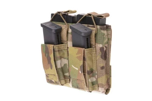 Open Top double pouch for M4/M16 + pistol magazines - MC