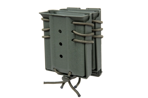 Carrier for 2 M4/M16 magazines Wosport Urban Assault Quick Pull Olive