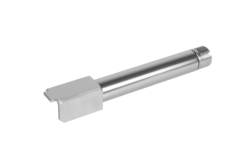 G19 Gen4 "2 Way Fixed" Non-Recoiling External Barrel - Silver