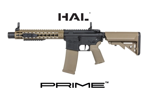 Carabina Specna Arms RRA SA-P07 PRIME™ HAL™ ETU airsoft con motor brushless Half-Tan