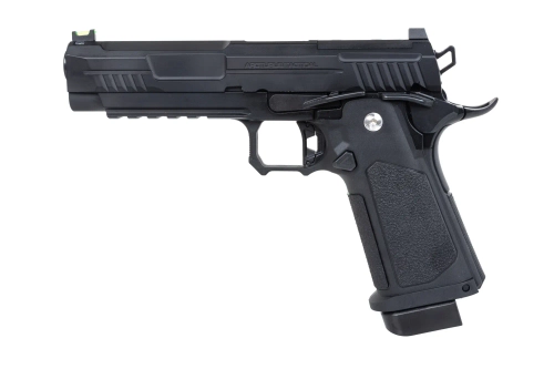Arcturus Vanguard 5" Hi-Capa GBB Pistola airsoft Preparada para Óptica Negro
