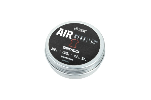 Specna Arms 5.5mm 1.042g tiro redondo 250 cartuchos