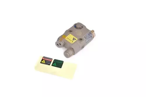 Caja de baterías - réplica AN/PEQ-15 - tierra oscura