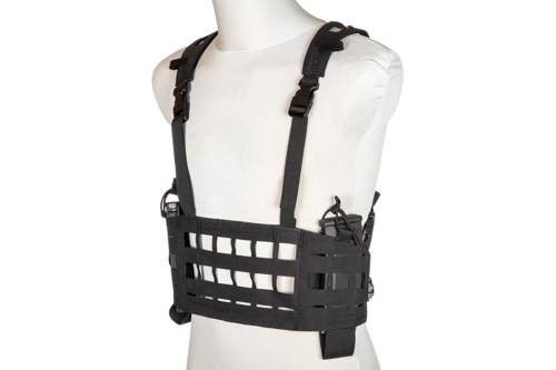 Chaleco táctico Láser Chest rig Thyla - Negro