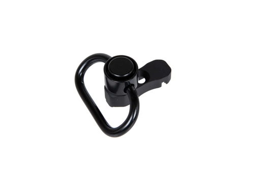 Conjunto de correa QD con ranura para cable KeyMod/M-LOK Negro