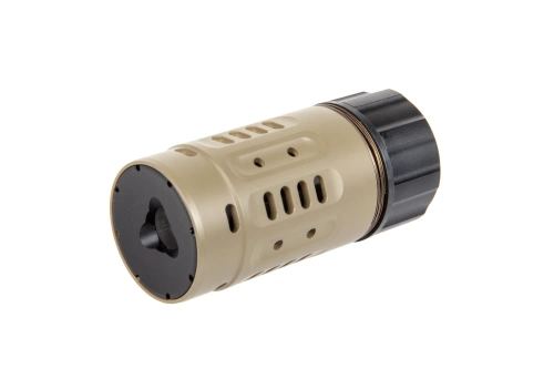 QD DA apagallamas (14mm CCW) Tan