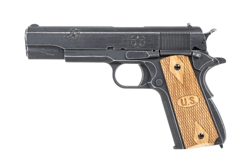 Pistola de gas airsoft Cybergun Auto Ordnance 1911 Victory Girl Verde