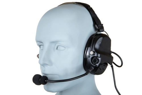 Tac-Sky WYS0142B Auricular de diadema posterior Negro