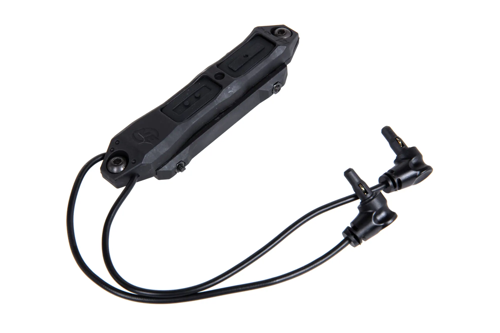 Doble interruptor de gel Negro