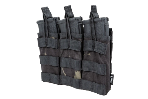 Cargador triple tipo abierto para cargadores M4/M16 Specna Arms Tactical MC Negro