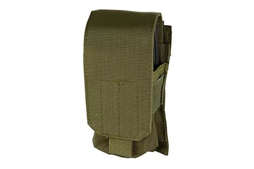 Pouch para 2 cargadores de munición tipo M4/M16 - verde oliva