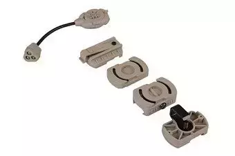 Iluminación táctica MLS3 - tierra oscura