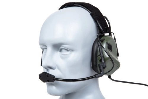 Auriculares Tactical Gen. 5 Wosport HD-19 Olive