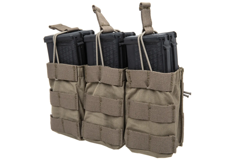 Cargador triple abierto para cargadores tipo 7.62 Emerson Gear Ranger Verde