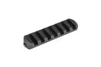 Raíl RIS QD MLOK 7 Ranuras - negro