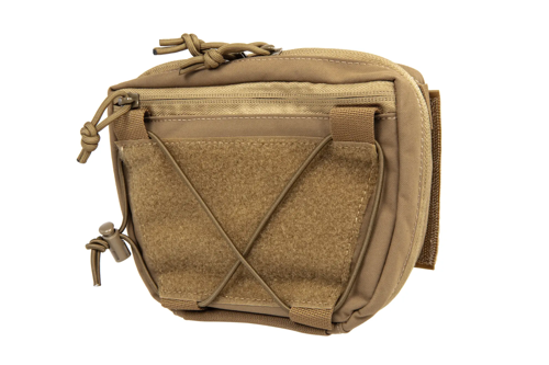 Poche tactique suspendue avec boucle QR Wosport Coyote Brown