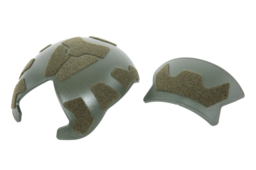 Plaques de protection pour casque Wosport Fast SF Olive