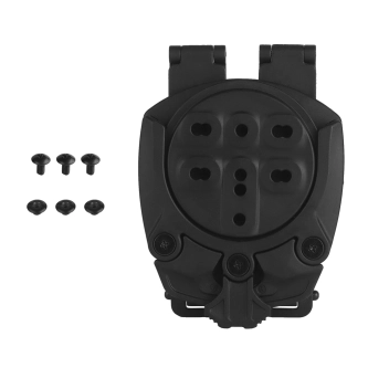 Adaptateur d'holster tactique universel à 360 degrés Wosport GB-ACC-21 Noir