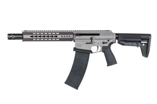 Genesis Arms Gen-12 Kestrel ETU Grey airsoft Double Bell TTI Shotgun