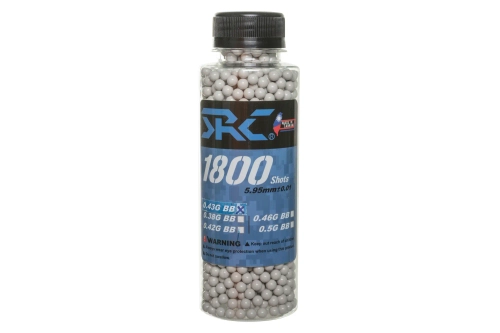 Boules SRC 0.43g bouteille 1800 pcs Blanc