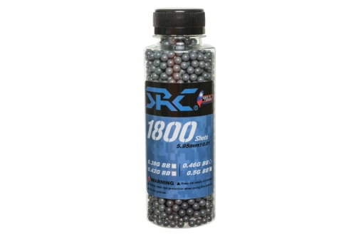 Boules SRC 0.46g bouteille 1800 pcs Gris