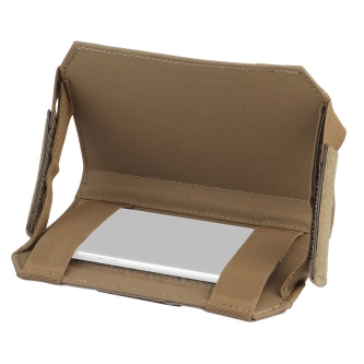 Pochette tactique pour téléphone Wosport avec support pliable couleur Coyote Brown