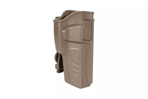 Pouzdro R-DEFENDER na pistolí Beretta 92 (MOLLE) - FDE