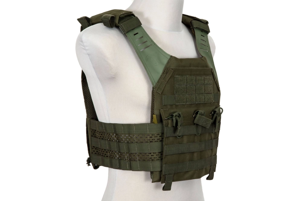 Kamizelka taktyczna Spartan Plate Carrier - oliwkowa