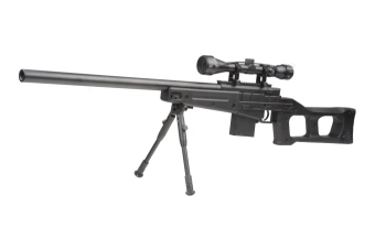 Réplique de fusil de précision MB4408D - avec lunette et bipied