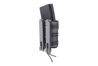 Pochette ouverte en V (S) pour chargeur 5,56 - gris primitif