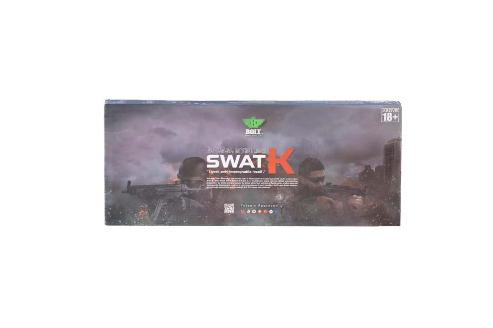 Réplique de mitraillette SWAT K (B.R.S.S.) (OUTLET)