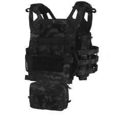 Plate Carrier Vest Wosport VE-106 MC Black