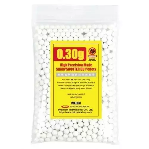 Bolas  0.30g Guarder 1000 uds