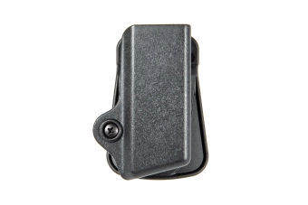Polimerowa ładownica magazynka Glock 17 na pas - czarna