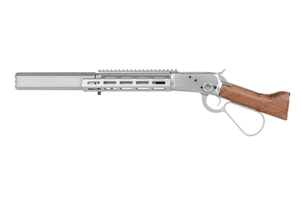 Rifle replica 1873RS (Real Wood) - silver