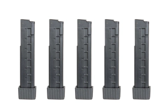 Jeu de 5 balles magazynks mid-cap 110 pour répliques APC9