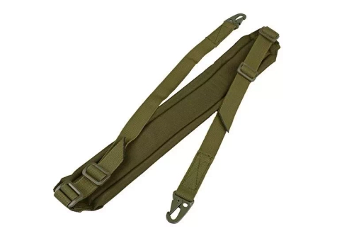 Jistící lanko na pistoli na airsoftové zbraně kulometu - olivový
