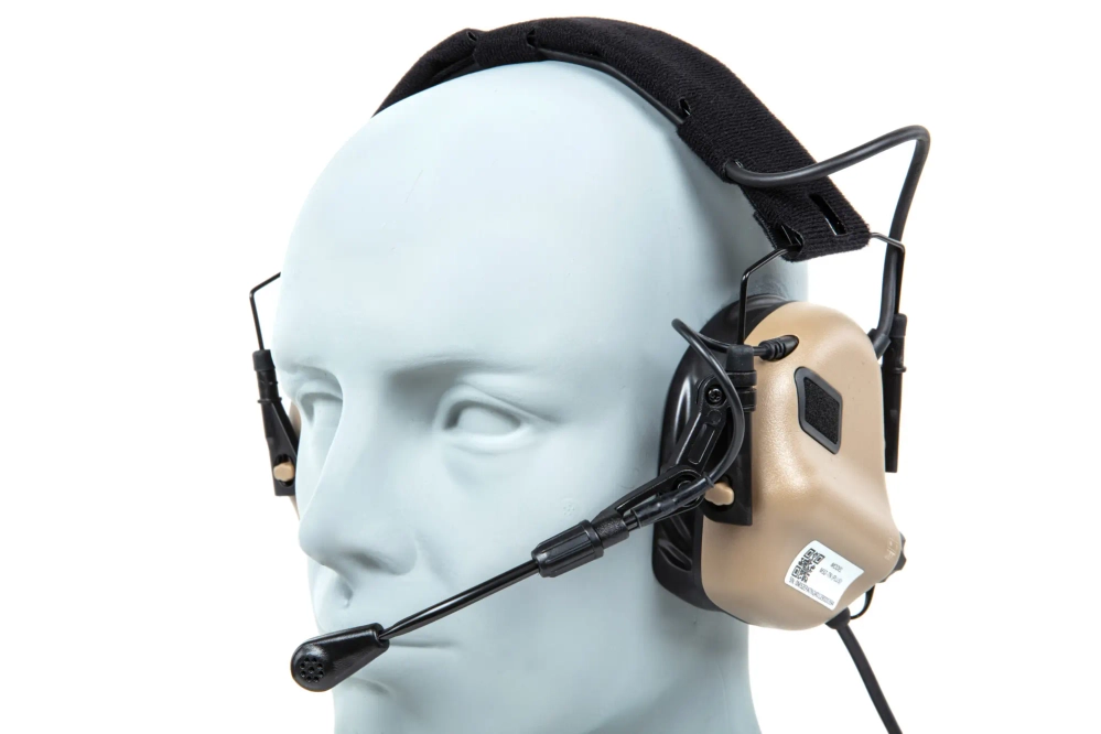 Protectores auditivos activos Earmor M32 Plus Tan