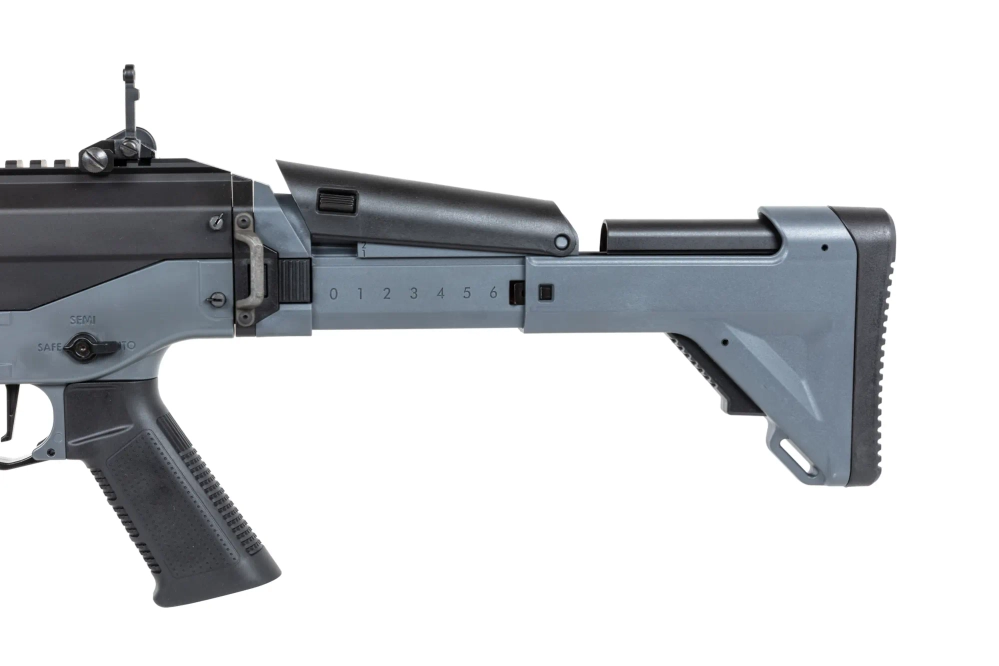 Karabinek ASG ICS Airsoft CXP APE SE Szaro-Czarna