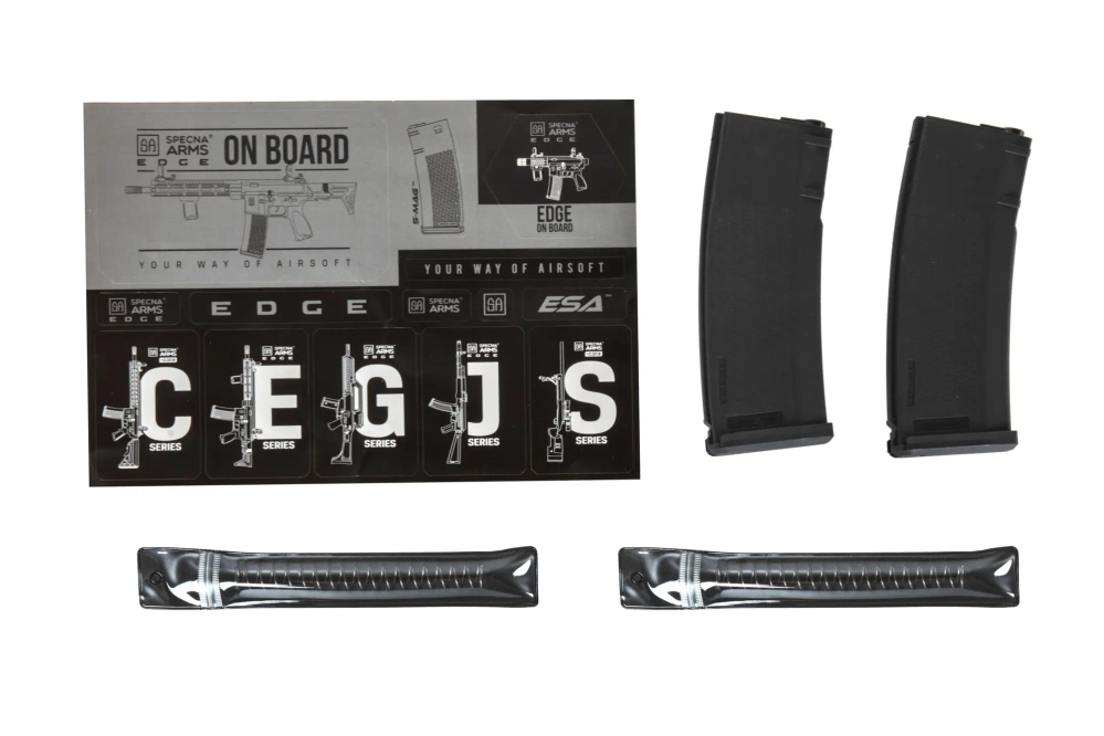Airsoftová puška Specna Arms Daniel Defense® RIS III 12,5'' SA-P28 Prime™ Kestrel™ ETU s bezkomutátorovým motorem Šedá