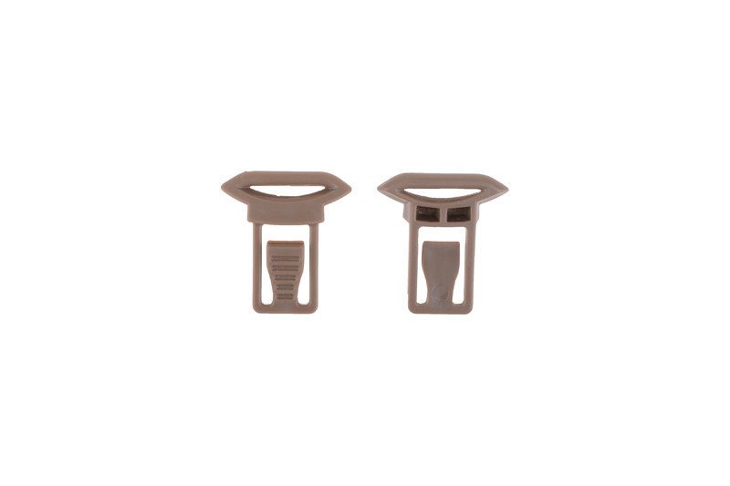 Goggle Swivel Clips Set (19mm) - tan