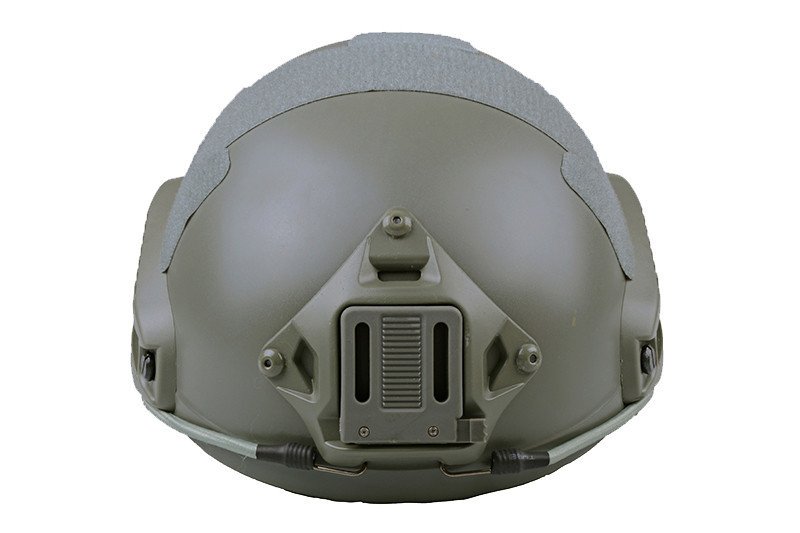 Réplica del casco X-Shield FAST MH - follaje verde