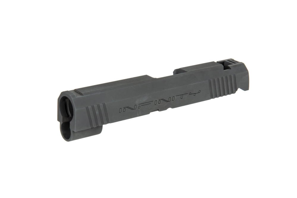 Cerradura de aluminio Infinity para réplicas Hi-cap A 4.3 - Negro