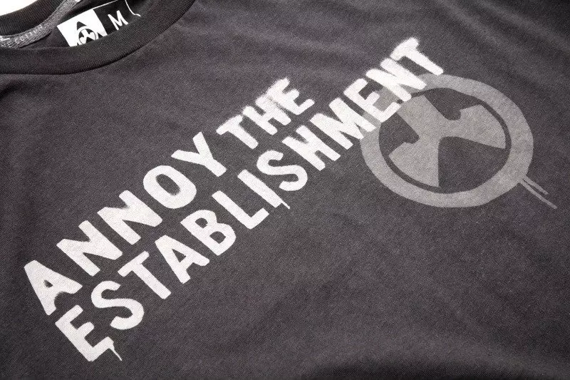 T-Shirt - Établir l'ennui - noir